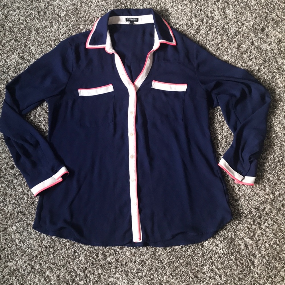 Express • Large Button Down Top